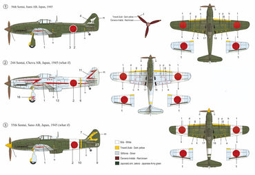 RS Models RSMI92230 1:72 Kawasaki Ki-61-II Kai Hien production type