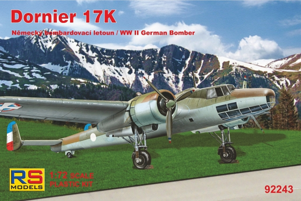 RS Models RSMI92243 1:72 Dornier Do-17K 1