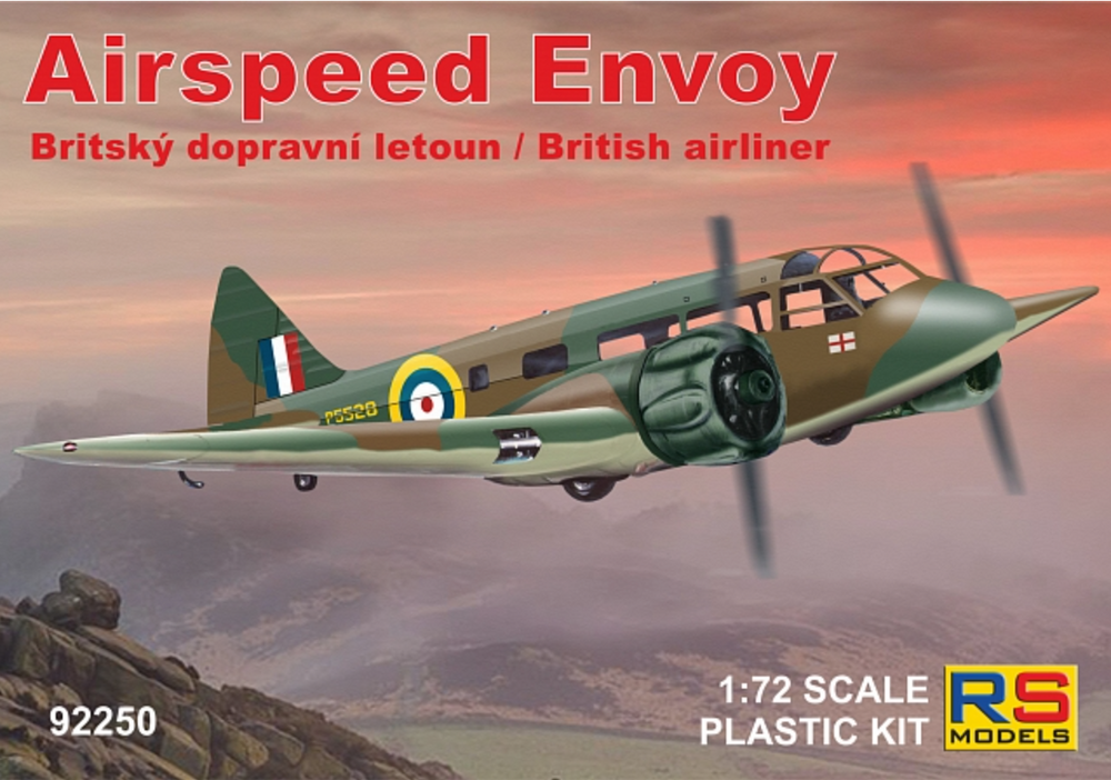 RS Models RSMI92250 1:72 Airspeed Envoy Cheetah Engine