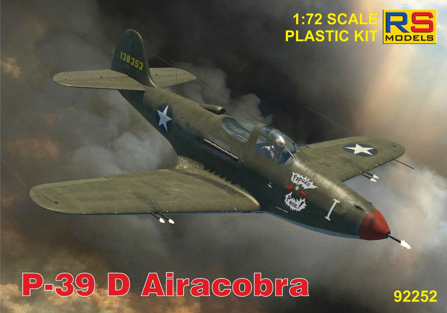 RS Models RSMI92252 1:72 Bell P-39D Airacobra