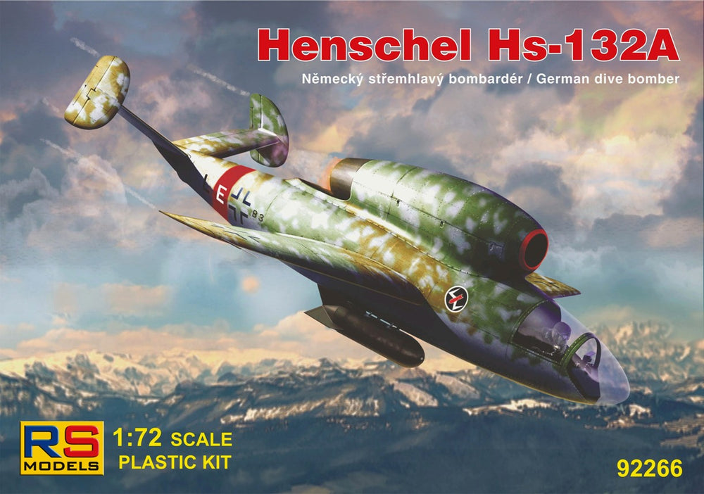 RS Models RSMI92266 1:72 Henschel Hs-132A