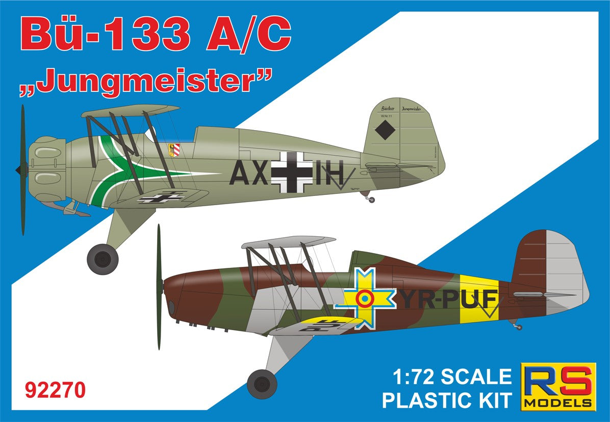 RS Models RSMI92270 1:72 Bucker Bu-133A/C