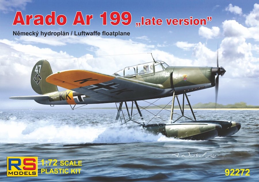 RS Models RSMI92272 1:72 Arado Ar-199 late version