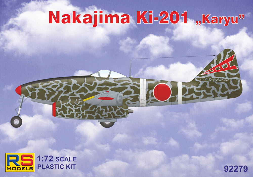 RS Models RSMI92279 1:72 Nakajima Ki-201 "Karyu" 3 decal v