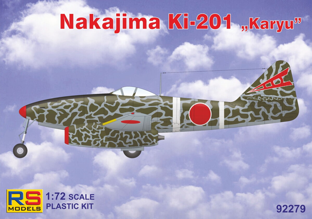 RS Models RSMI92279 1:72 Nakajima Ki-201 "Karyu" 3 decal v