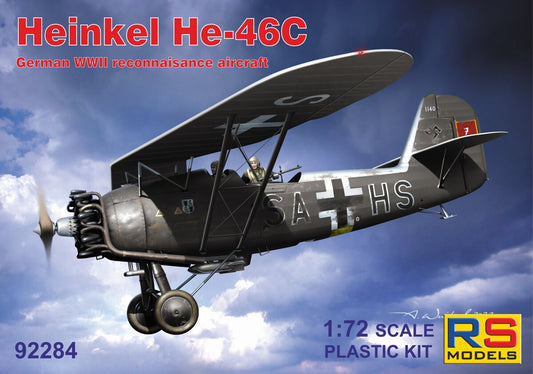 RS Models RSMI92284 1:72 Heinkel He-46C German reconnaissance Decals 4