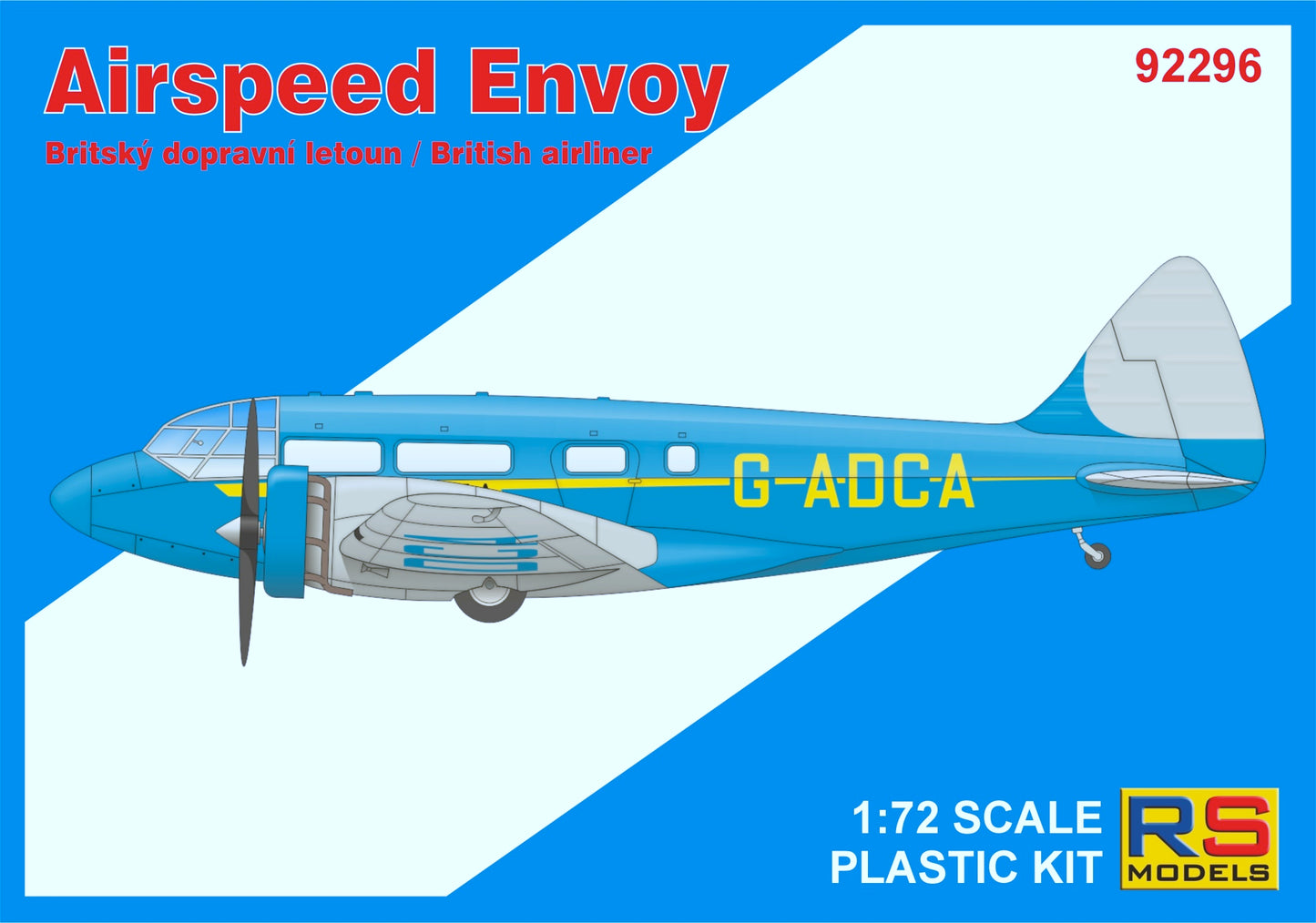 RS Models RSMI92296 1:72 Airspeed Envoy Lynx Engine
