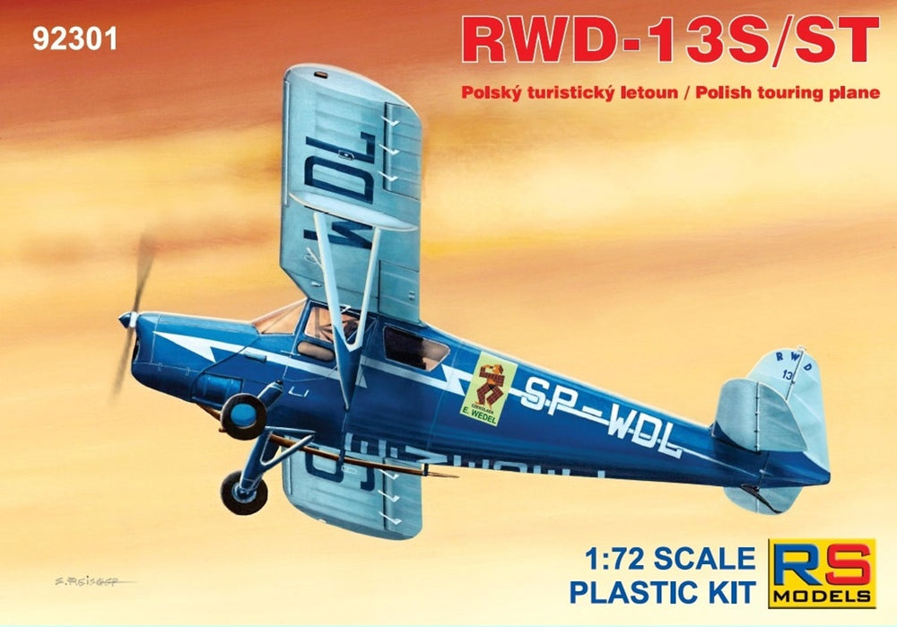 RS Models RSMI92301 1:72 RWD-13S/ST Polish Touring plane