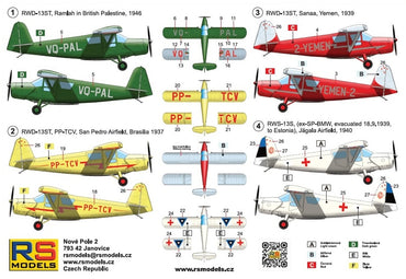 RS Models RSMI92305 1:72 RWD-13S/ST Middle East