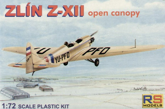 RS Models RSMI92039 1:72 Zlin-XII open cockpit 2 Czechoslovakia & Slovakia WWII