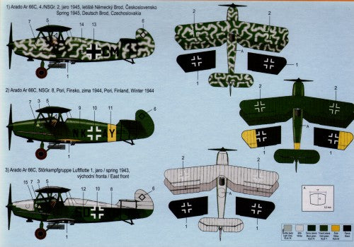 RS Models RSMI92063 1:72 Arado Ar-66 Nachschlacht