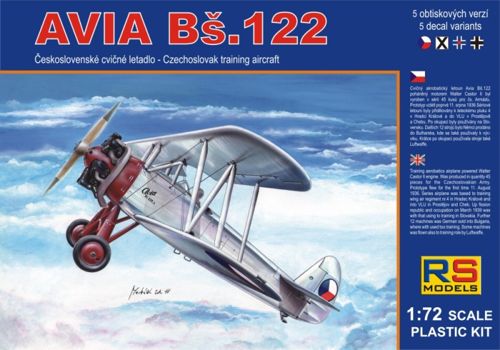 RS Models RSMI92069 1:72 Avia Bs-122 Trainer