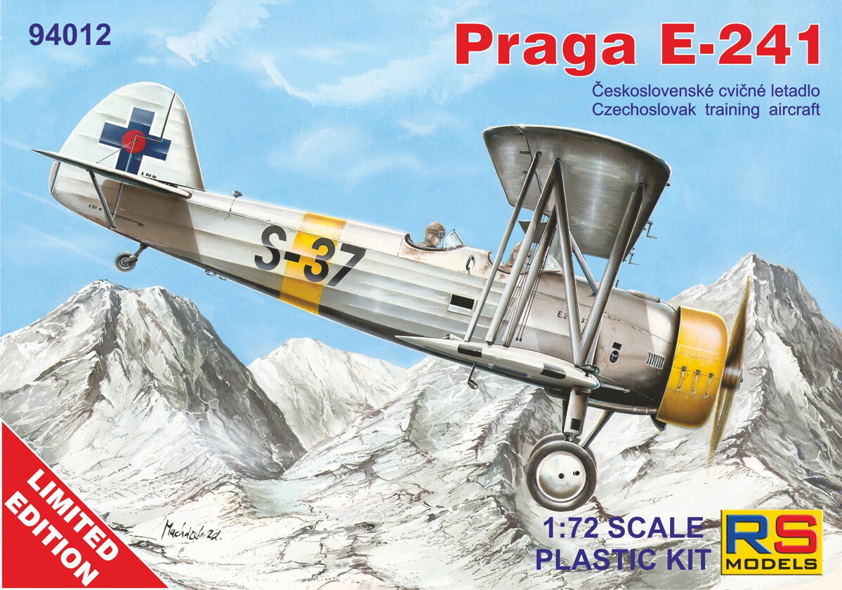 RS Models RSMI94012 1:72 Praga E-241 3 decal v