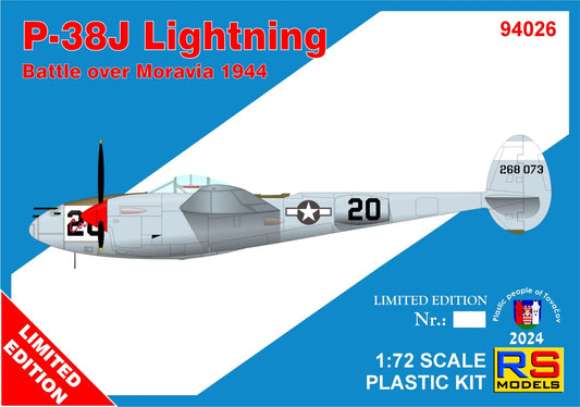RS Models RSMI94026 1:72 Lockheed P-38J-15 LO "Battle over Moravia"