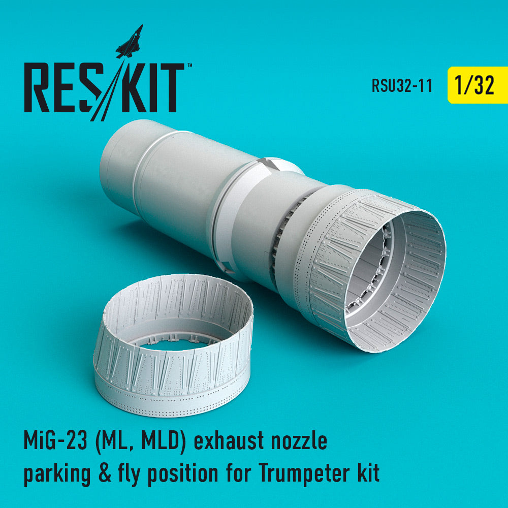 ResKit RSU32-0011 1:32 MiG-23ML/MLD Exhaust Nozzle