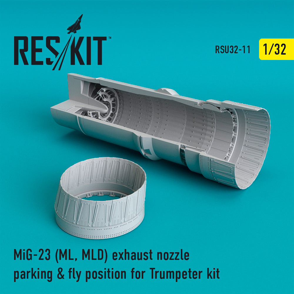 ResKit RSU32-0011 1:32 MiG-23ML/MLD Exhaust Nozzle