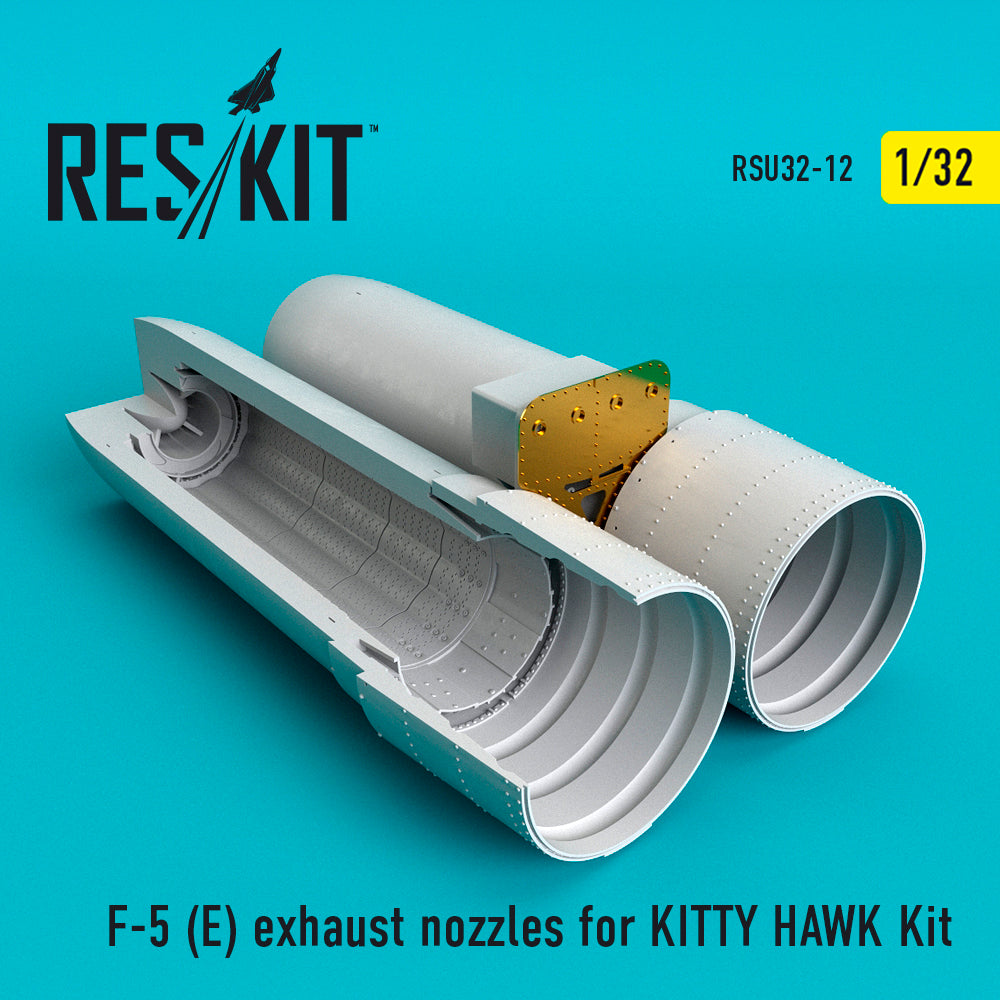 ResKit RSU32-0012 1:32 Northrop F-5E exhaust nozzles