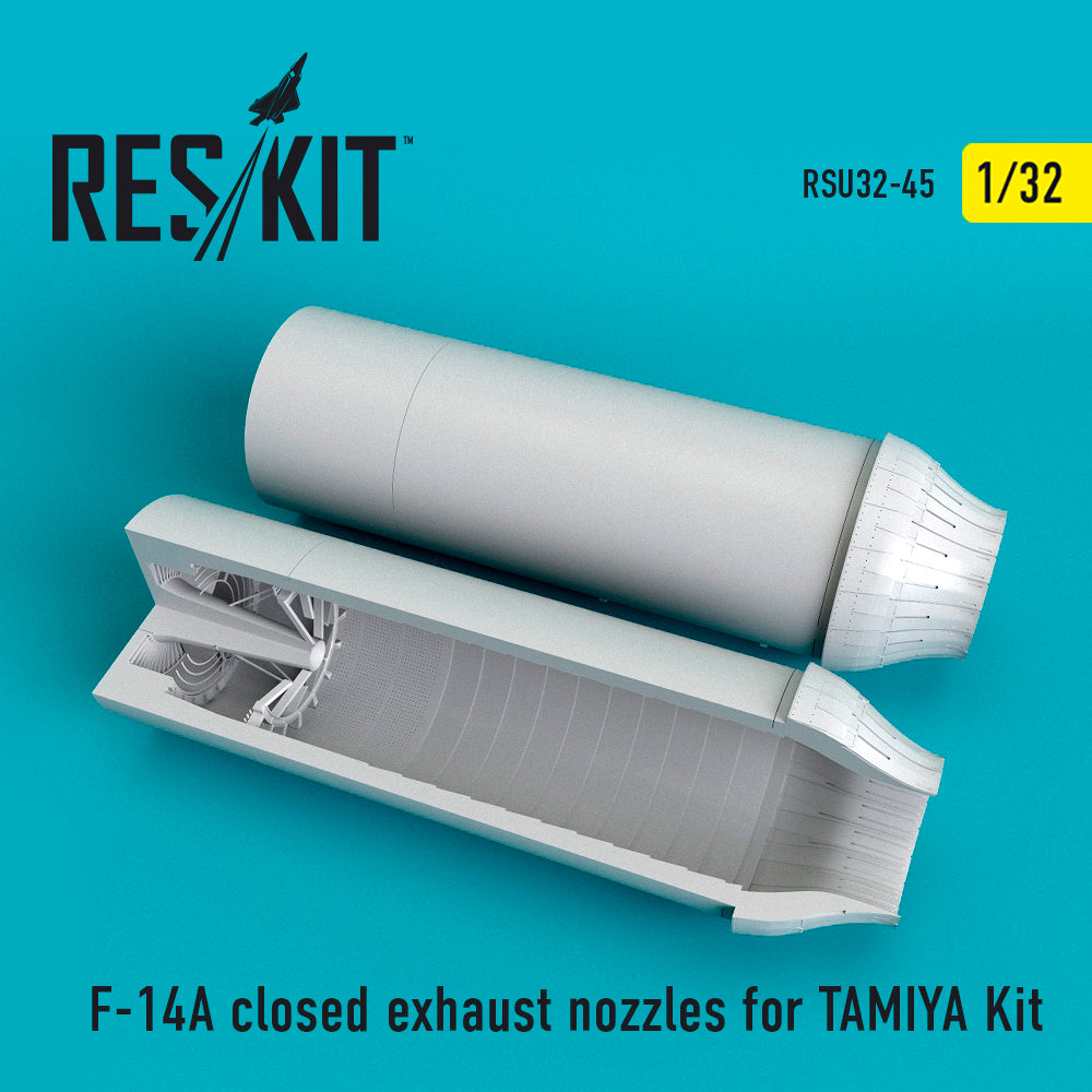 ResKit RSU32-0045 1:32 Grumman F-14A Tomcat closed exhaust nozzles