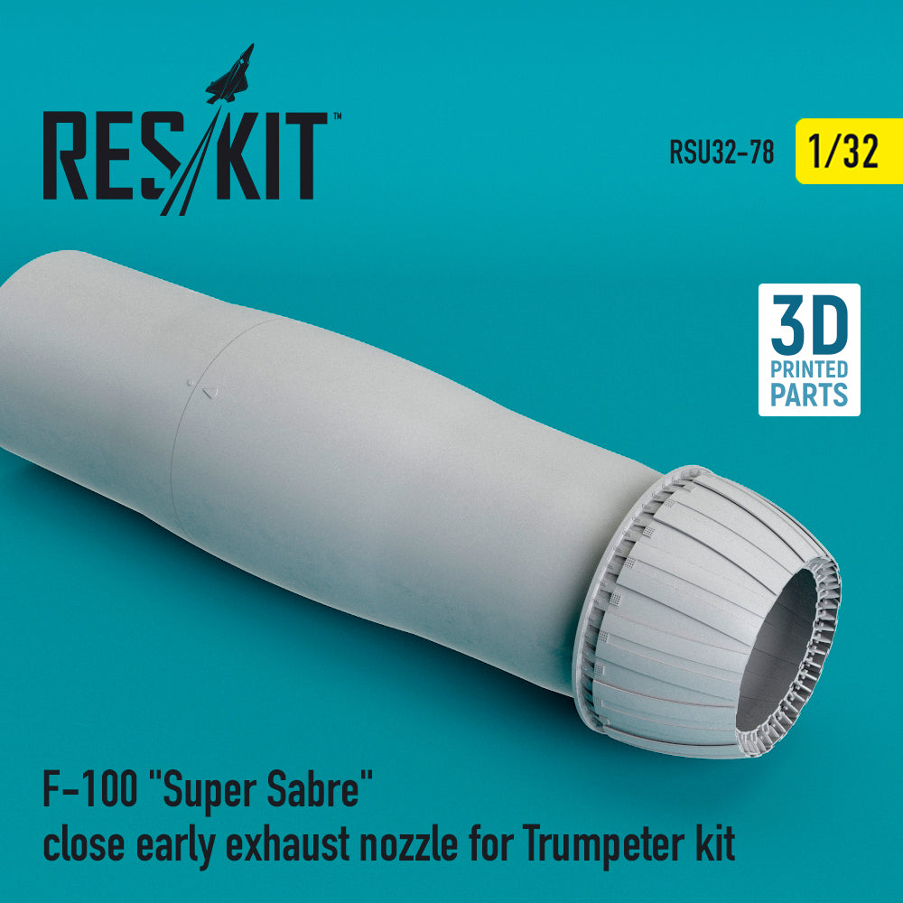 ResKit RSU32-0078 1:32 F-100C/D/F Close Early Exhaust Nozzle