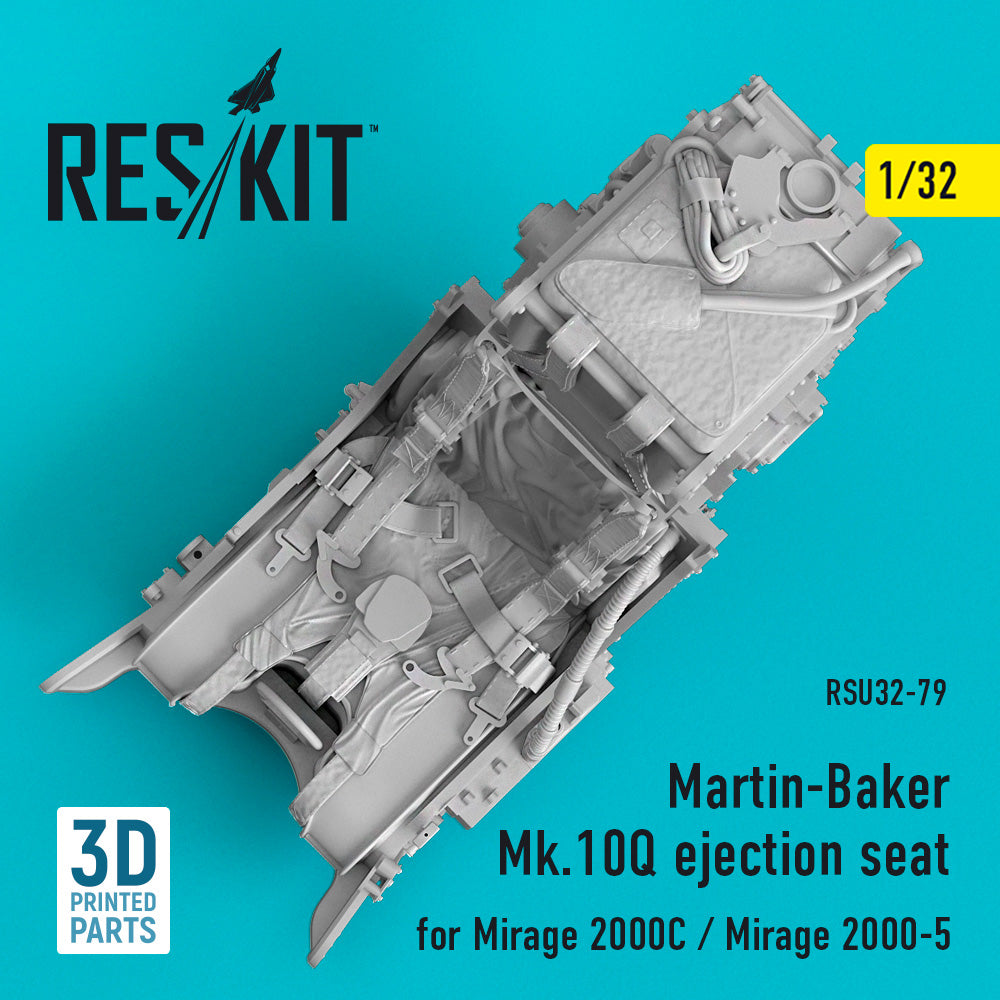 ResKit RSU32-0079 1:32 Mirage 2000 Mk.10Q Ejection Seat
