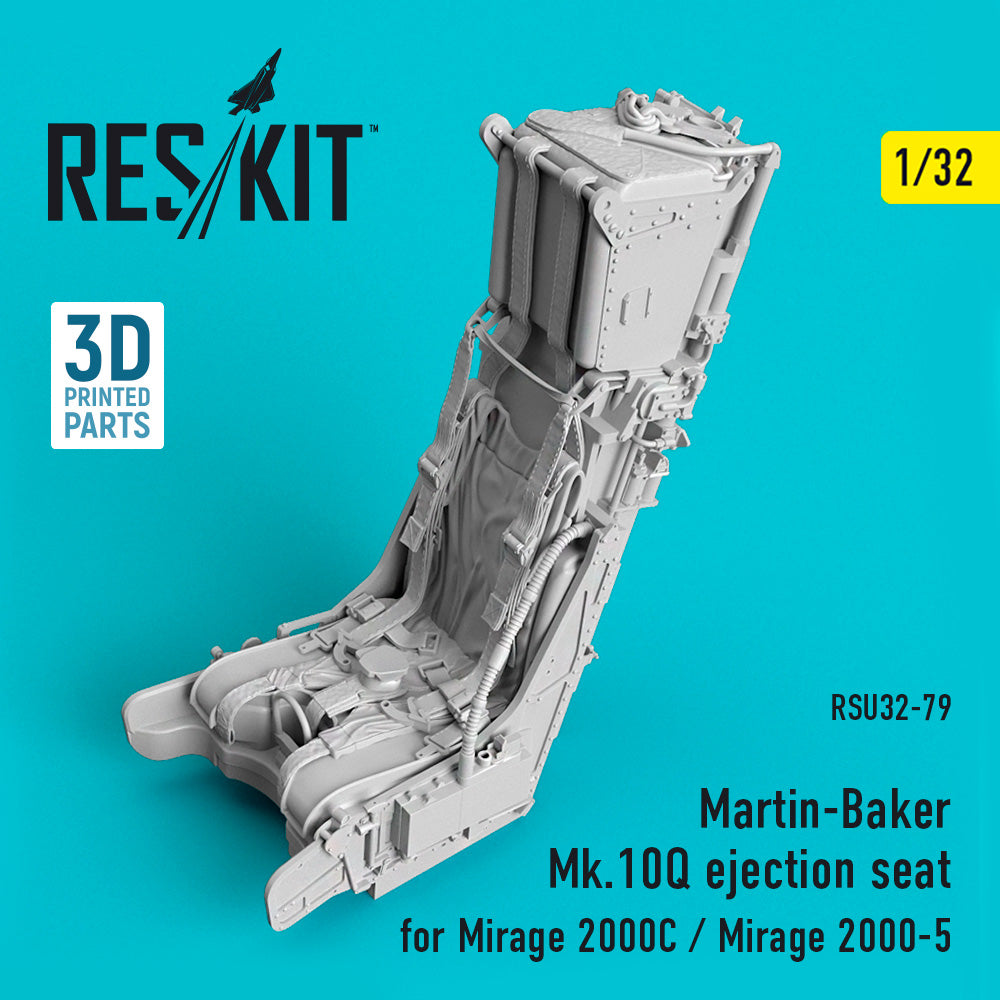 ResKit RSU32-0079 1:32 Mirage 2000 Mk.10Q Ejection Seat