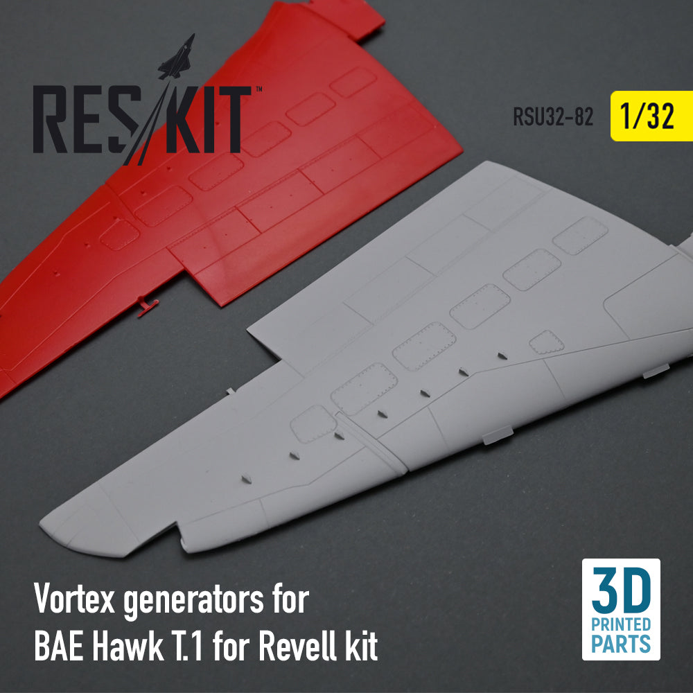 ResKit RSU32-0082 1:32 Vortex generators for BAE Hawk T.1