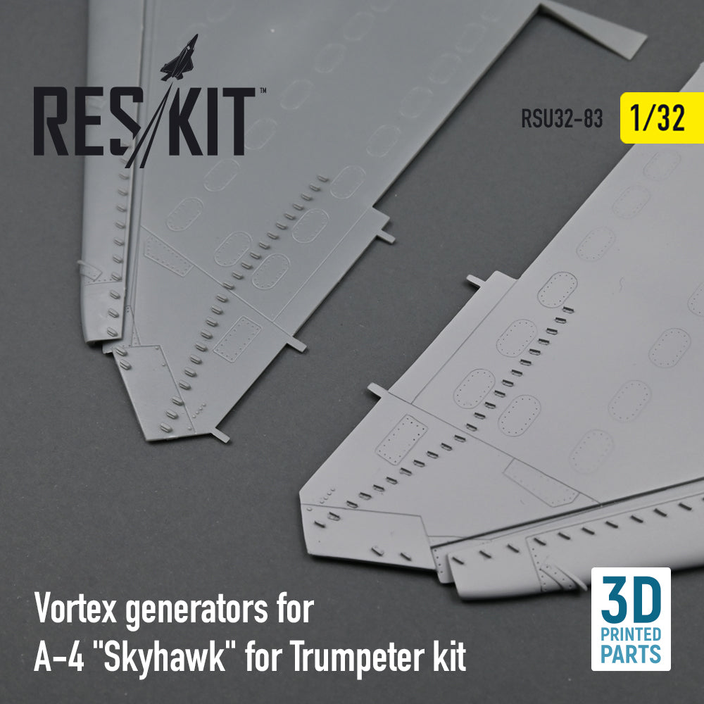 ResKit RSU32-0083 1:32 Vortex generators for Douglas A-4E Skyhawk