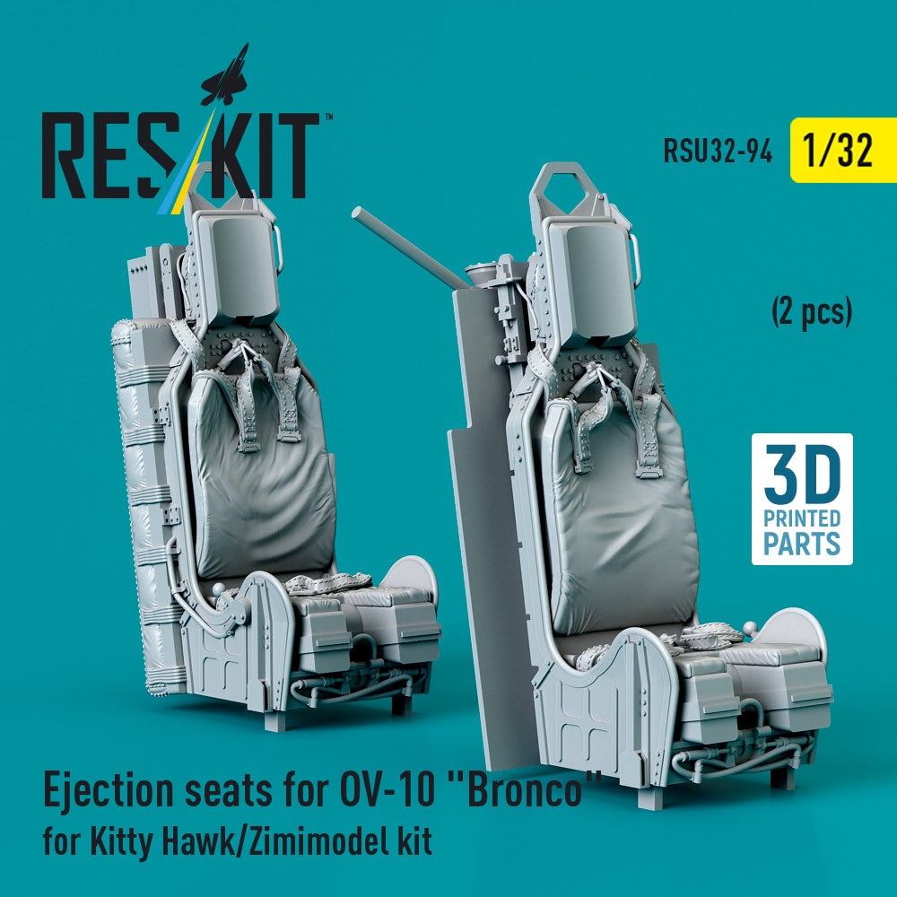 ResKit RSU32-0094 1:32 Ejection seats for North-American/Rockwell OV-10 Bronco
