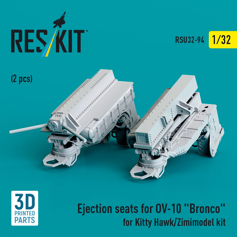 ResKit RSU32-0094 1:32 Ejection seats for North-American/Rockwell OV-10 Bronco