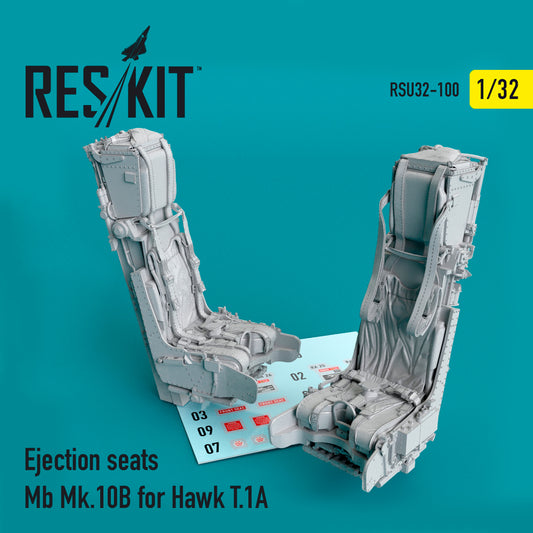 ResKit RSU32-0100 1:32 Ejection seats Mb Mk.10B for BAe Hawk T.1A