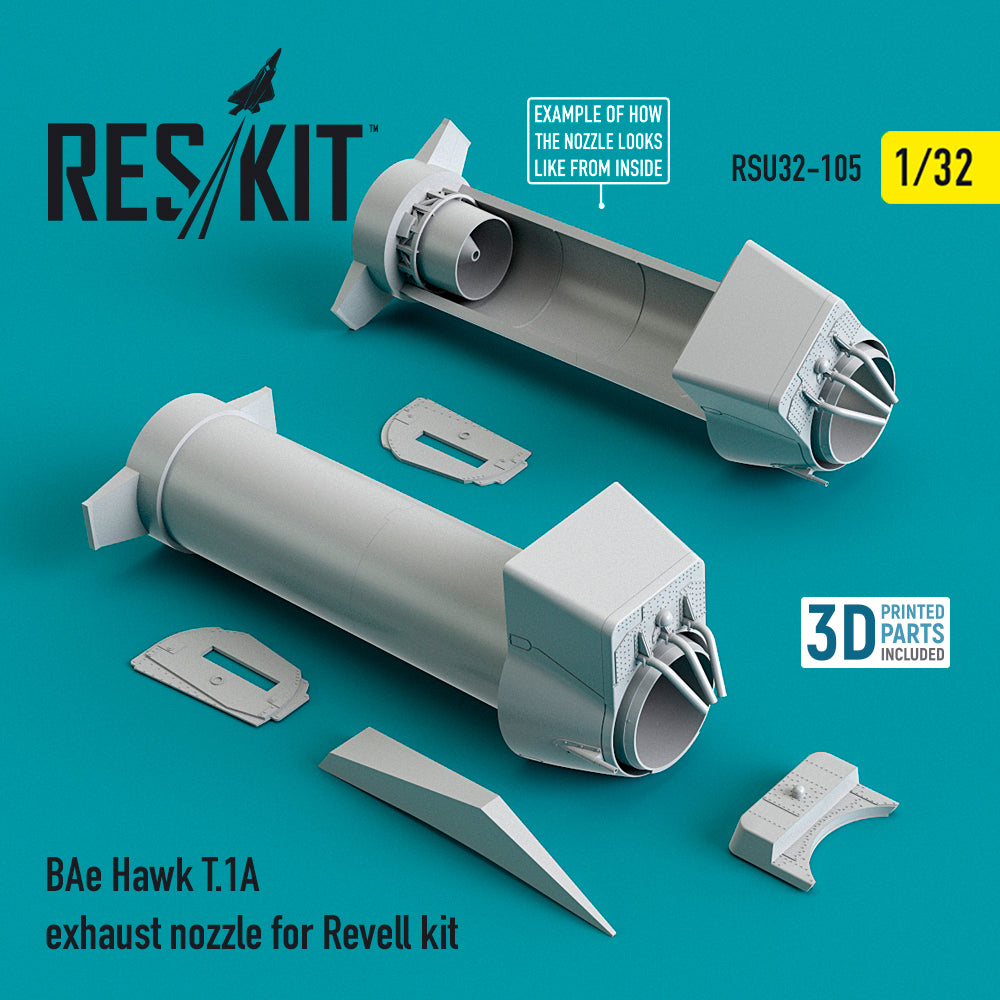 ResKit RSU32-0105 1:32 BAe Hawk T.1A exhaust nozzle