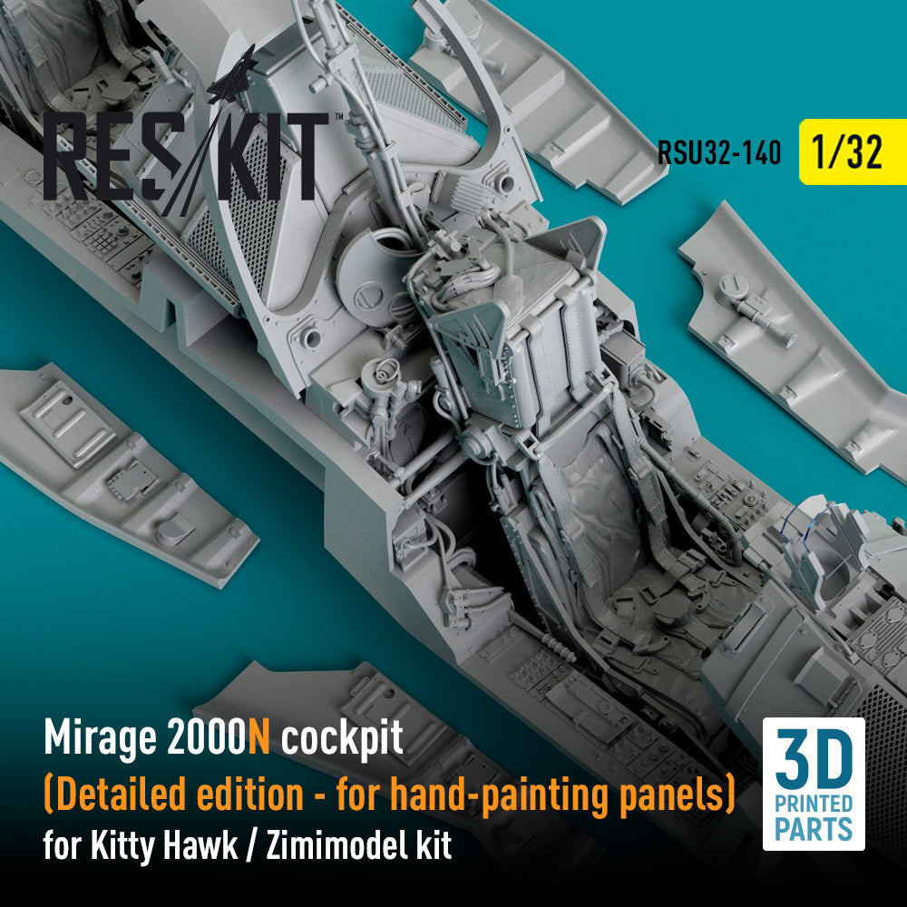 ResKit RSU32-0140 1:32 Dassault_Mirage 2000N cockpit