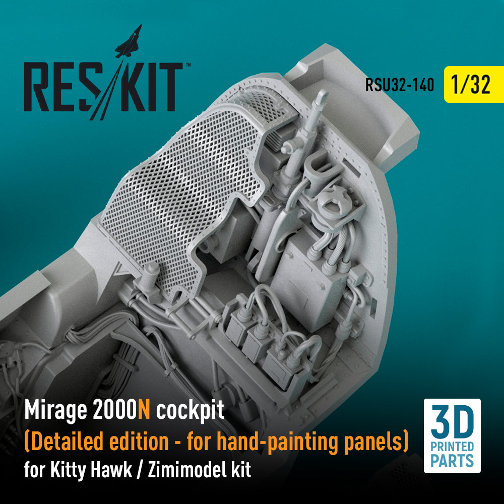 ResKit RSU32-0140 1:32 Dassault_Mirage 2000N cockpit