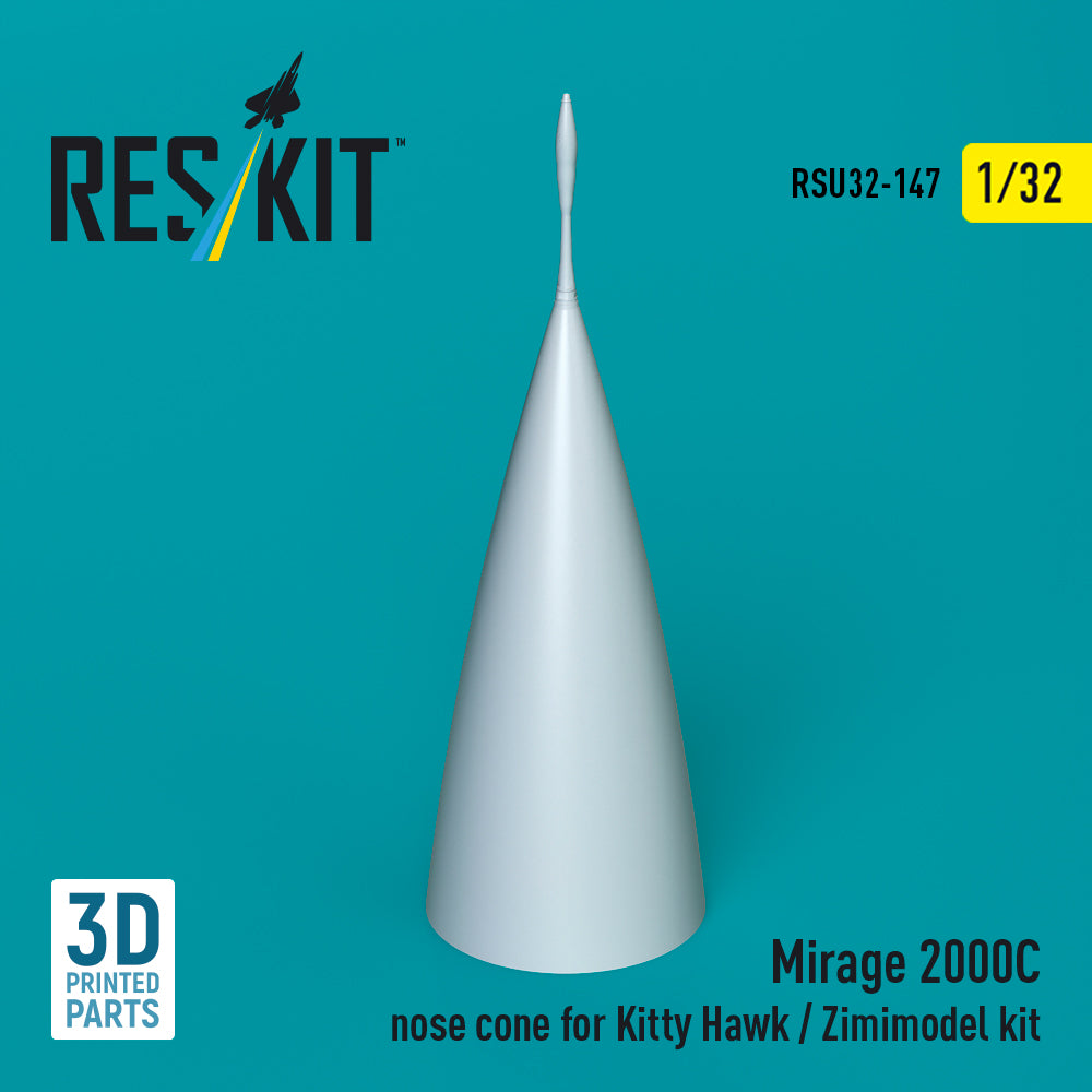 ResKit RSU32-0147 1:32 Dassault_Mirage 2000C nose cone