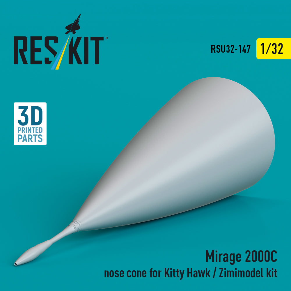ResKit RSU32-0147 1:32 Dassault_Mirage 2000C nose cone