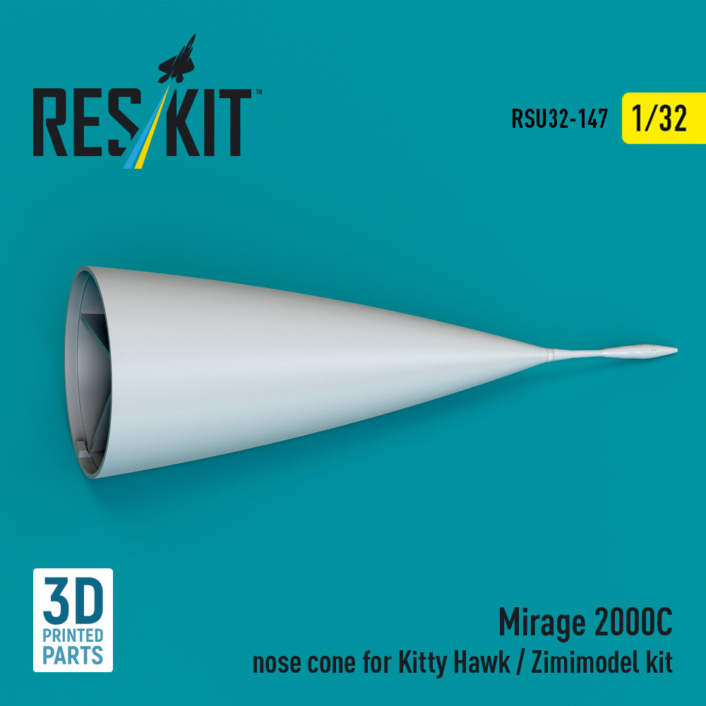 ResKit RSU32-0147 1:32 Dassault_Mirage 2000C nose cone