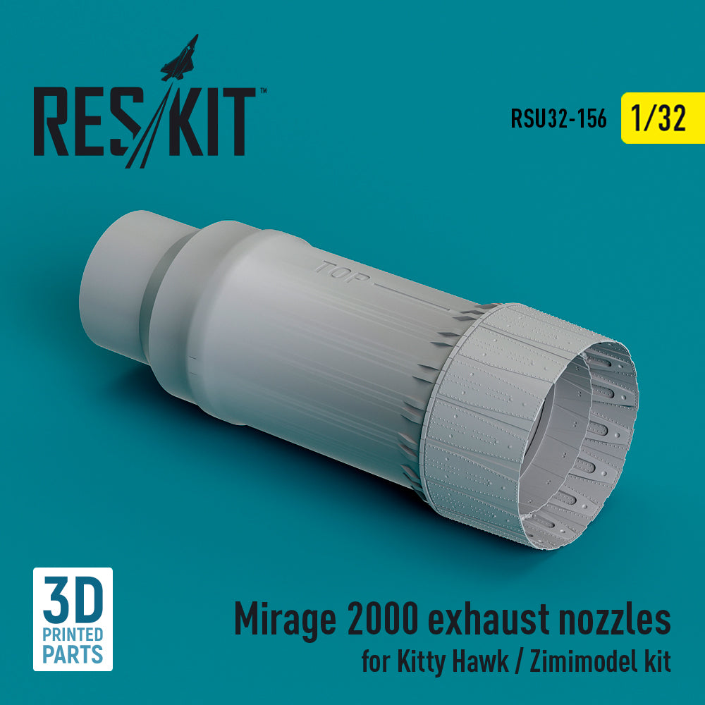 ResKit RSU32-0156 1:32 Dassault_Mirage 2000 exhaust nozzle