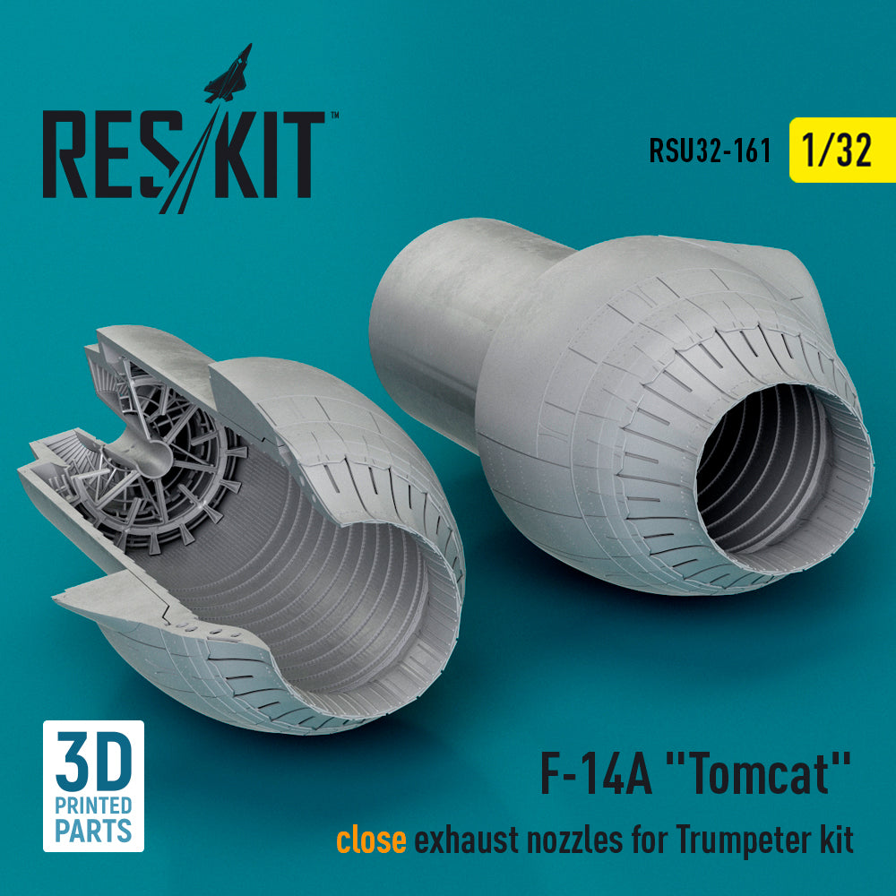 ResKit RSU32-0161 1:32 Grumman F-14A Tomcat close exhaust nozzles