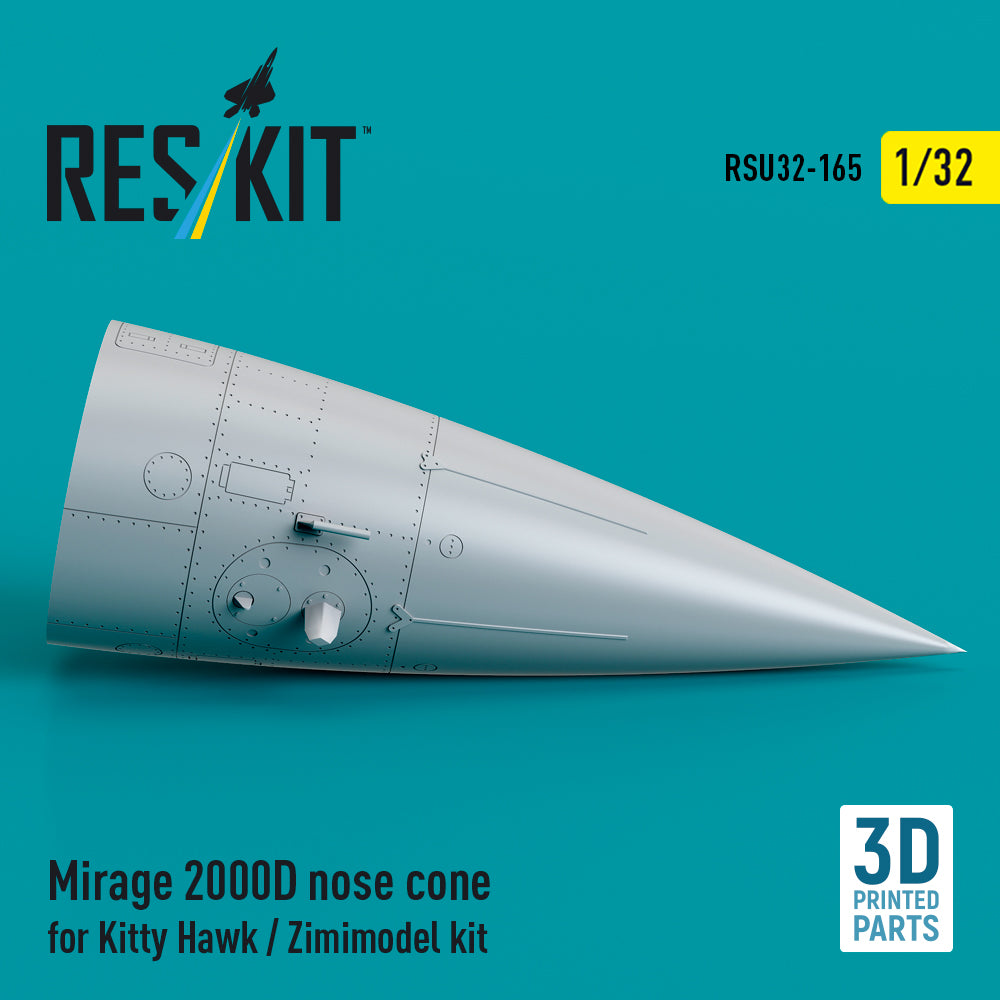 ResKit RSU32-0165 1:32 Dassault_Mirage 2000D nose cone