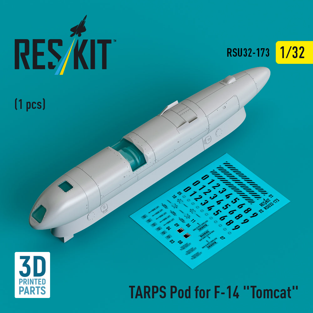ResKit RSU32-0173 1:32 TARPS pod for Grumman F-14A Tomcat