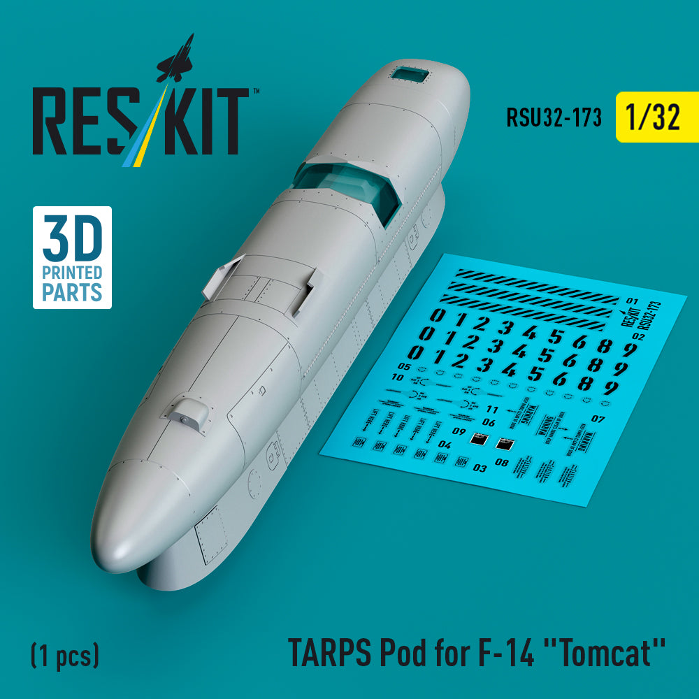 ResKit RSU32-0173 1:32 TARPS pod for Grumman F-14A Tomcat