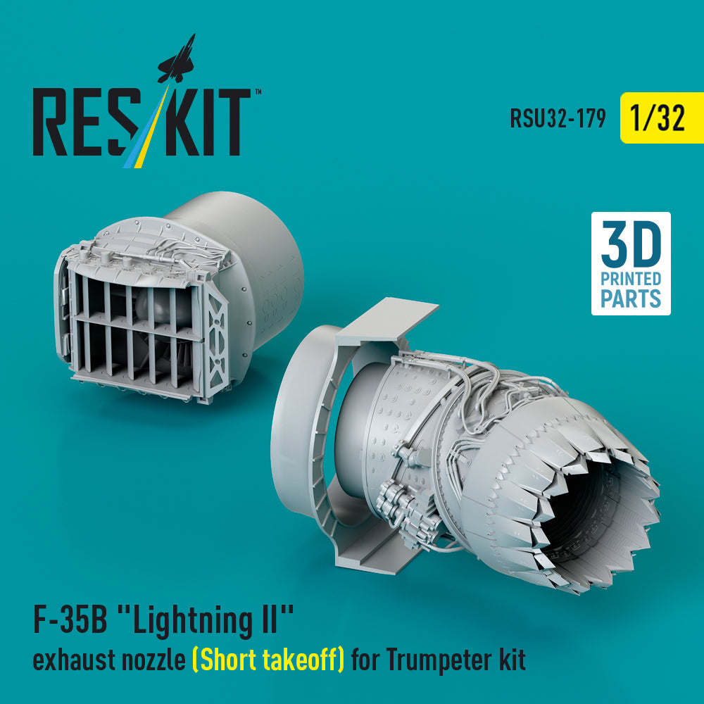ResKit RSU32-0179 1:32 Lockheed-Martin F-35B Lightning II exhaust nozzle