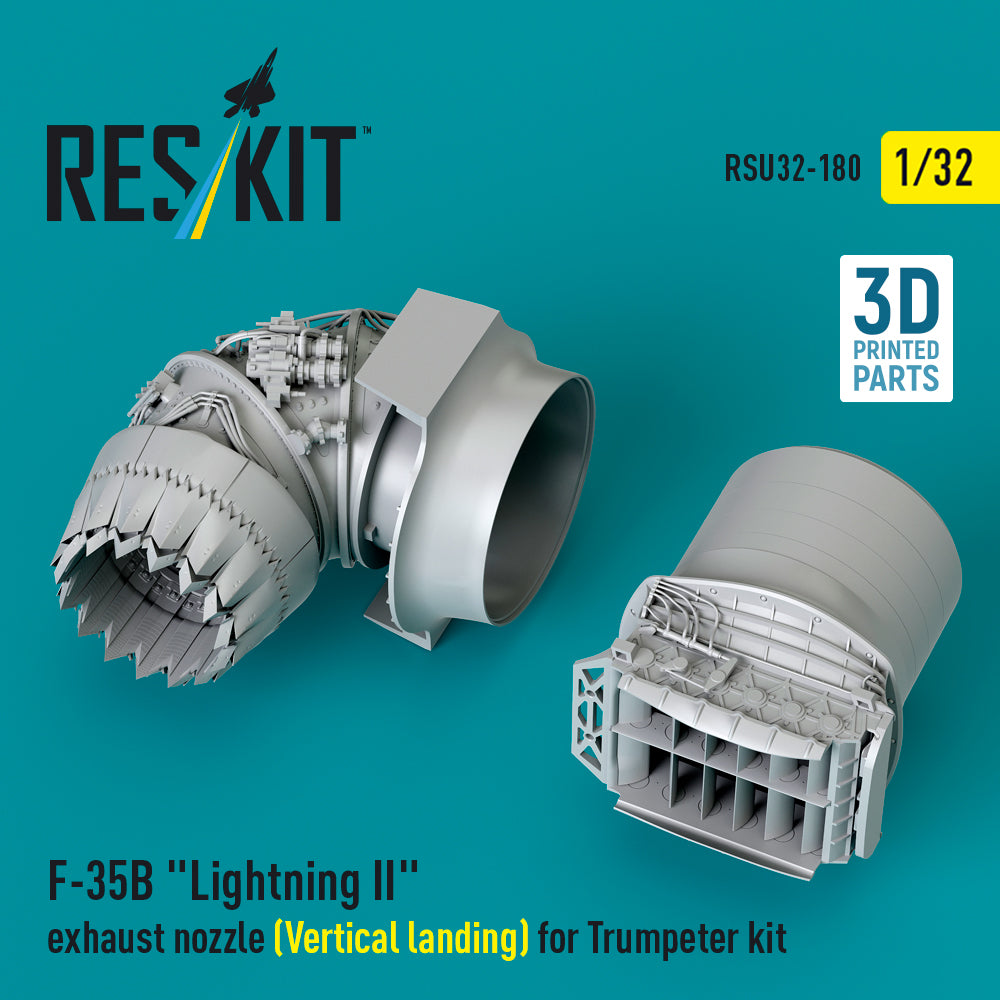ResKit RSU32-0180 1:32 Lockheed-Martin F-35B Lightning II exhaust nozzle