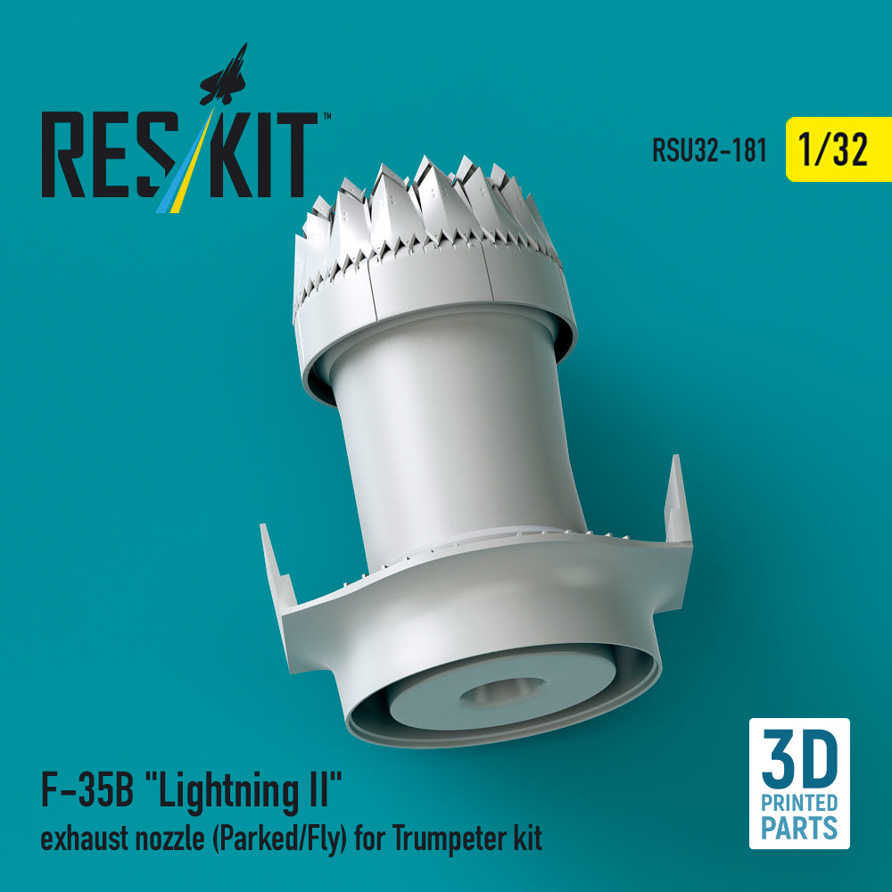 ResKit RSU32-0181 1:32 Lockheed-Martin F-35B Lightning II exhaust nozzle