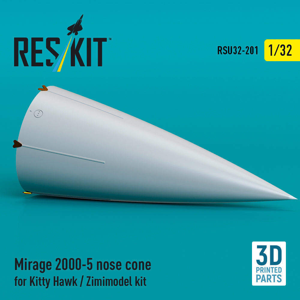 ResKit RSU32-0201 1:32 Dassault_Mirage 2000-5 nose cone