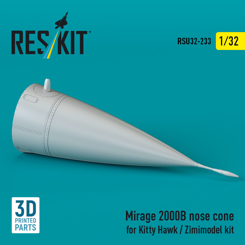 ResKit RSU32-0233 1:32 Dassault_Mirage 2000B nose cone