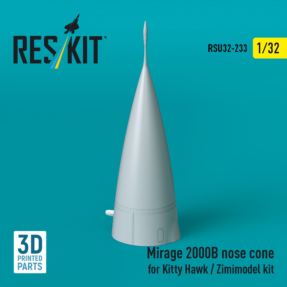 ResKit RSU32-0233 1:32 Dassault_Mirage 2000B nose cone