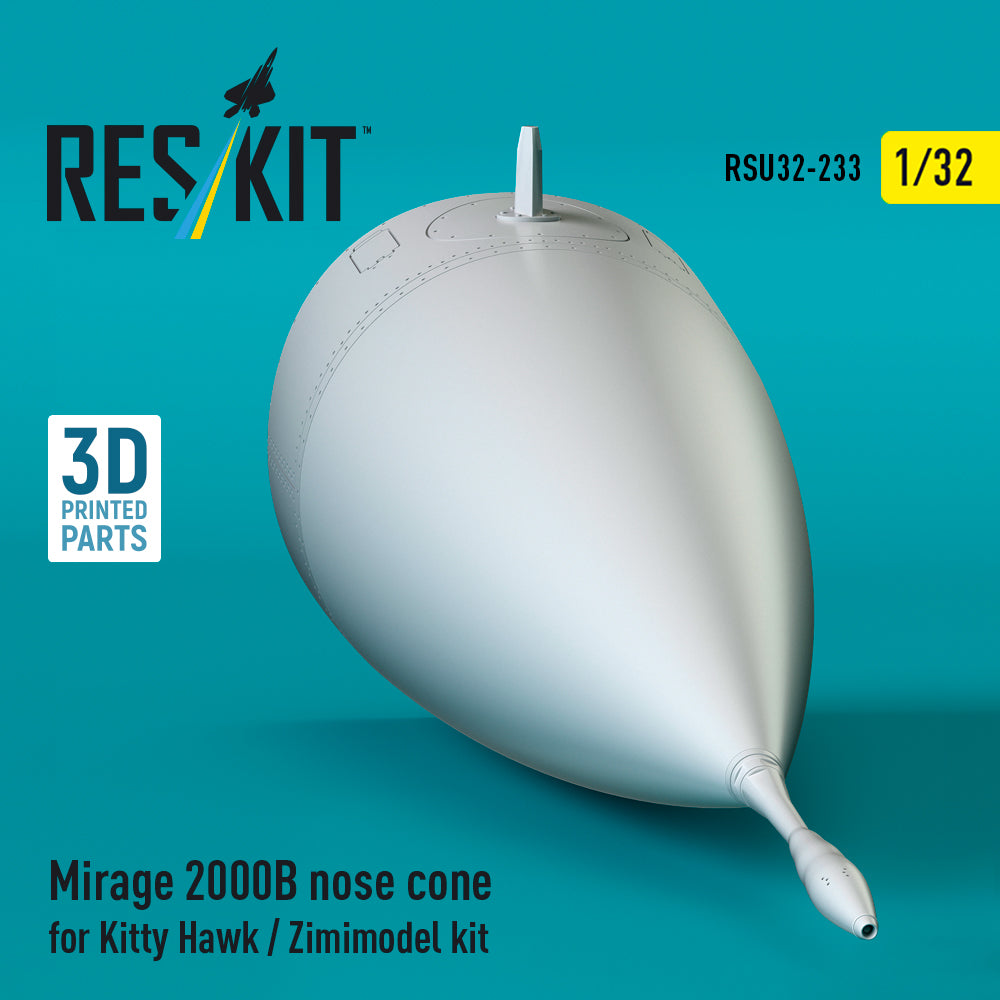 ResKit RSU32-0233 1:32 Dassault_Mirage 2000B nose cone