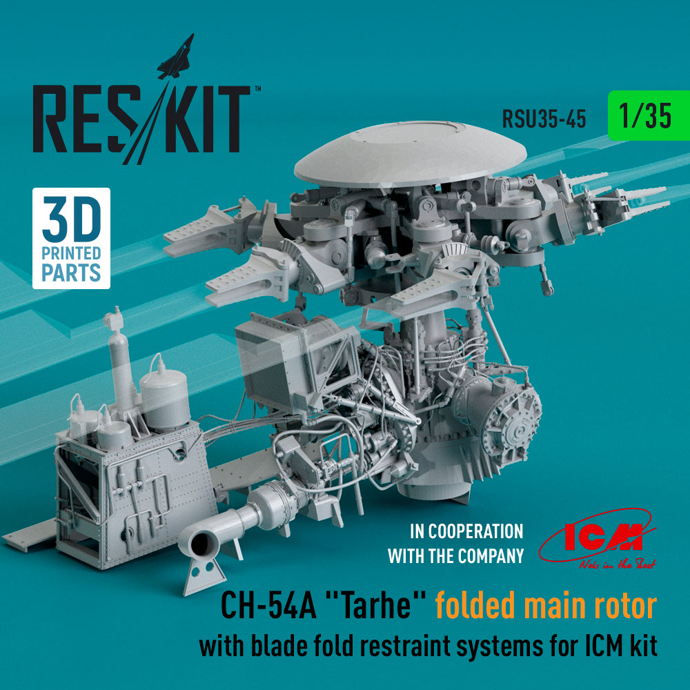 ResKit RSU35-0045 1:35 Sikorsky CH-54A Tarhe Folded Main Rotor