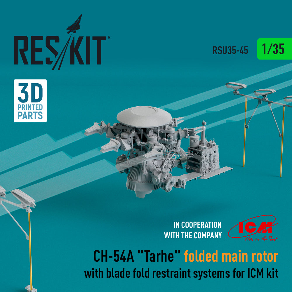 ResKit RSU35-0045 1:35 Sikorsky CH-54A Tarhe Folded Main Rotor